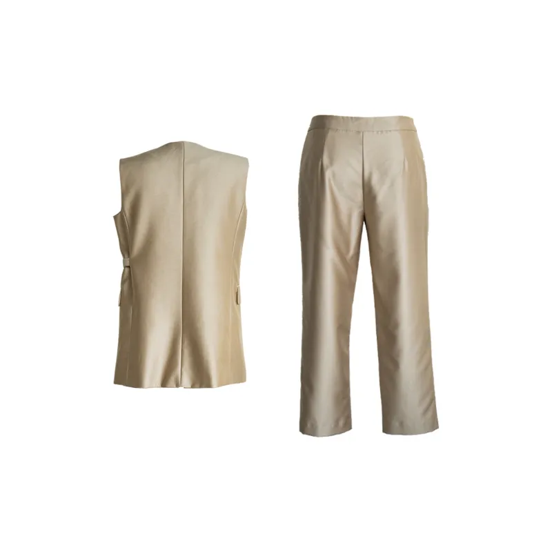 ROEYSHOUSE Business Suit Women's Champagne-1