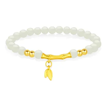 Master Kim Bracelets Green Jade Unisex
