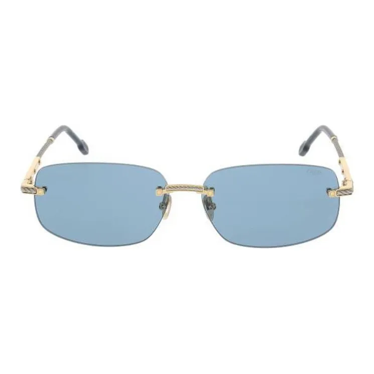 FRED   Irregular Shape Sunglasses Women's Gold-1