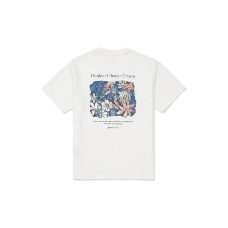 Snow Peak Drop Shoulder Sleeve T Shirt Men's-7
