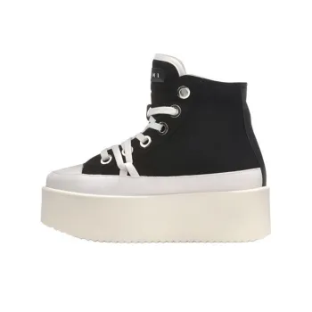 Inuikii Levy High Top Canvas Shoes Women's Black