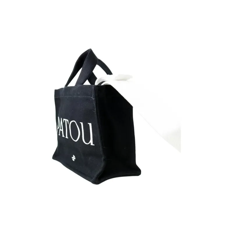 Patou Logo Printed Small Top Handle Bag-1