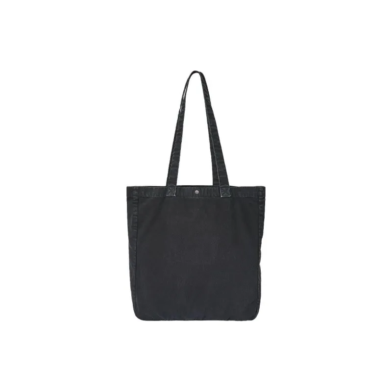 Carhartt WIP 100% Cotton Tote Bag, Shopping Bag, Shoulder Bag, Crossbody Bag Regular Men's Black-2
