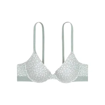 Victoria's Secret Bra Women's Light Green Print