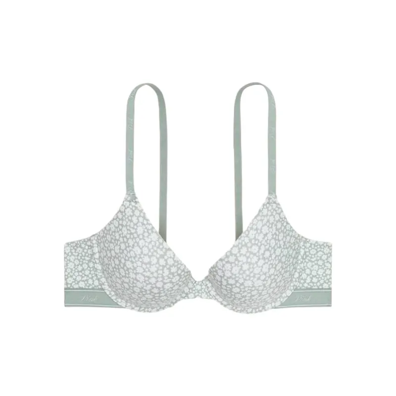 Victoria's Secret Bra Women's Light Green Print-0