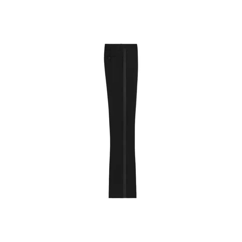 CELINE Dylan Tux Pants In Wool And Mohair-1