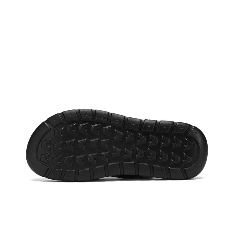 G.N.SHIJIA Beach Sandals Men Black/Yellow Brown-6