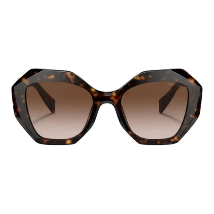 PRADA Logo Tortoiseshell frame Sunglasses-1