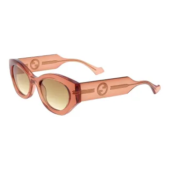 GUCCI Interlocking G logo Oval frame Sunglasses