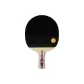 H3006 Penhold Grip Short Handle/Double-Sided Inverted Rubber, Includes Black Racket Cover+6 Pcs Table Tennis Ball