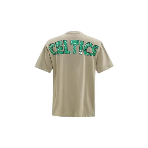 NBA Celtics Team T-Shirts Unisex Brown