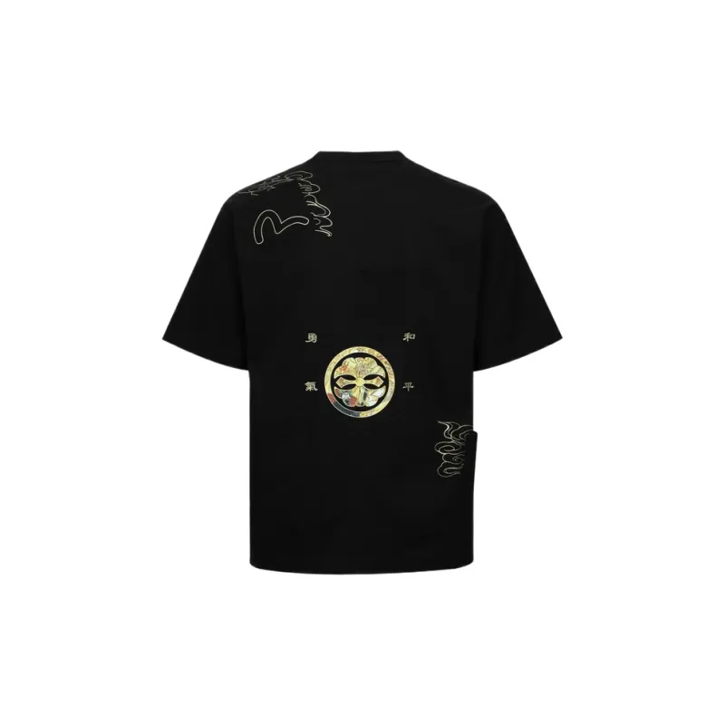 EVISU Short Sleeved T Shirts Men's-1