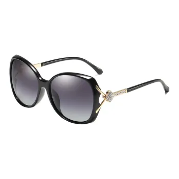PRETTYALLUSION Oval Sunglasses Women's