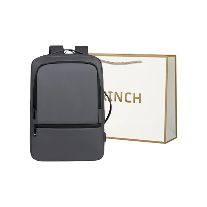 BRINCH Membrana Dermalis Backpack Regular Men's Black/Gray-2