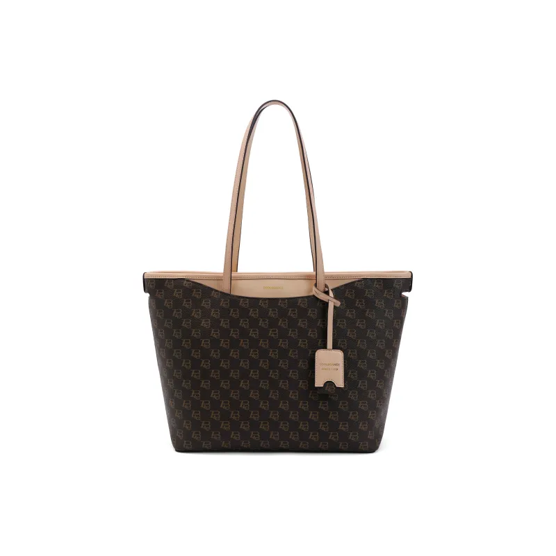 BELLE Cow Leather Shoulder Bag Women's-7