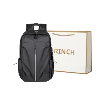 BRINCH Membrana Dermalis Laptop Bag Travel Bag Backpack Regular Men's Black/Gray