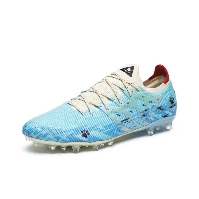 KELME Speed Electric 3.0 MG Multi Ground Anti Slip Wear Resistant Soccer Shoes Men's Light Blue-2