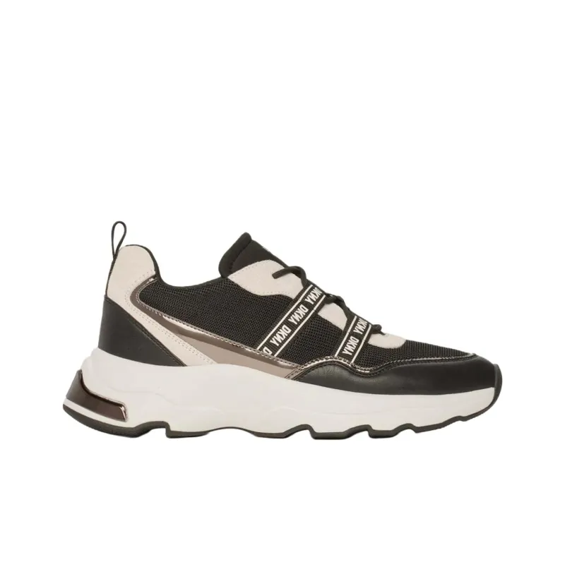 DKNY JUSTINE Low-Top Casual Shoes Women's Black-1
