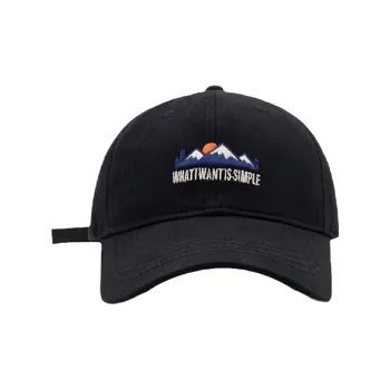 FILES Cotton Baseball Caps Unisex