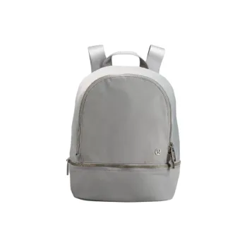 Lululemon Nylon Backpack Mini Unisex Silver Drop