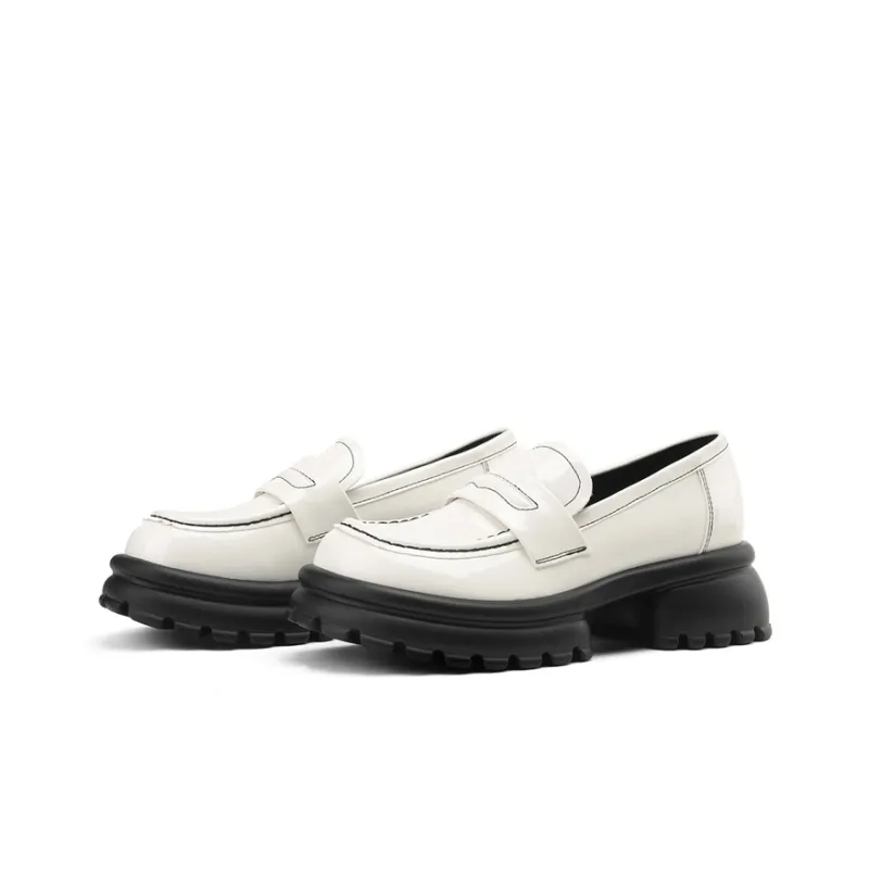 JOSINY Loafers Women's Black/Beige-7