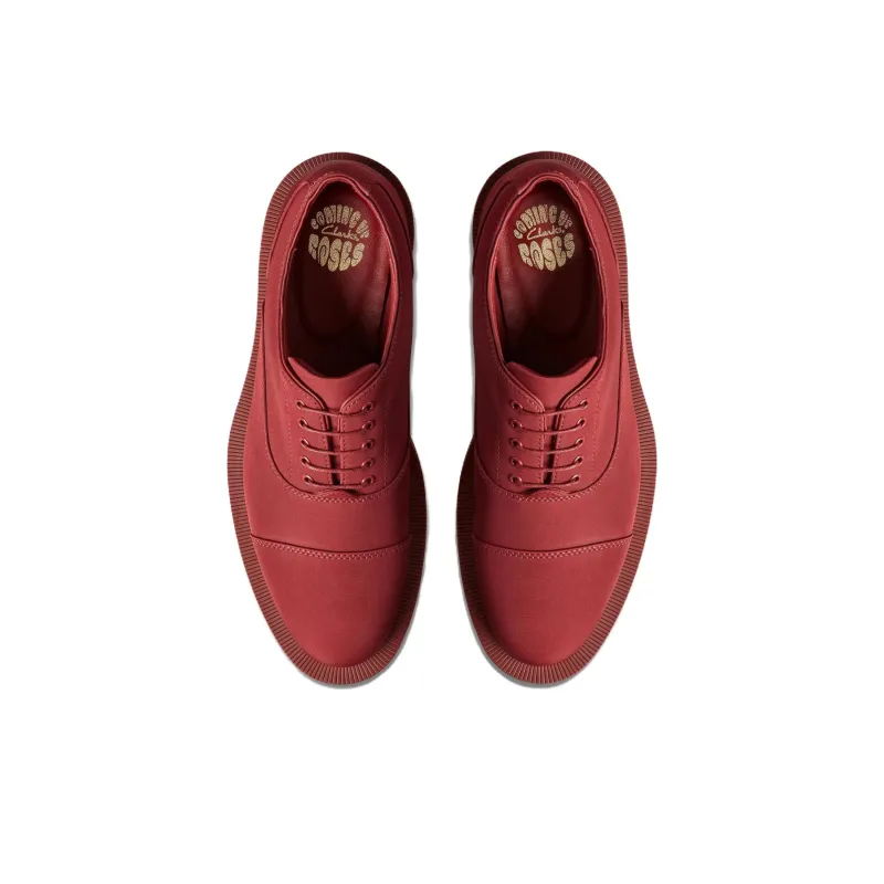 Clarks Oxford 2 Martine Rose Ox Blood Textile Women's-3