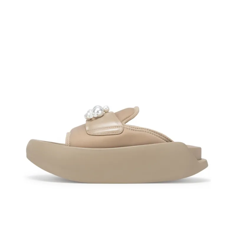 MIO Composite Sole Rhinestone Quick Dry Slide Slippers Women's-6