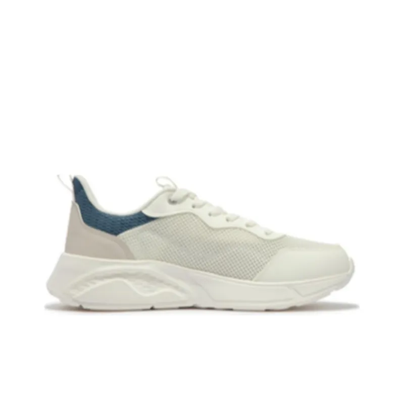 361° Life Collection Slip Resistant Low Top Casual Shoes Men's White Blue-1