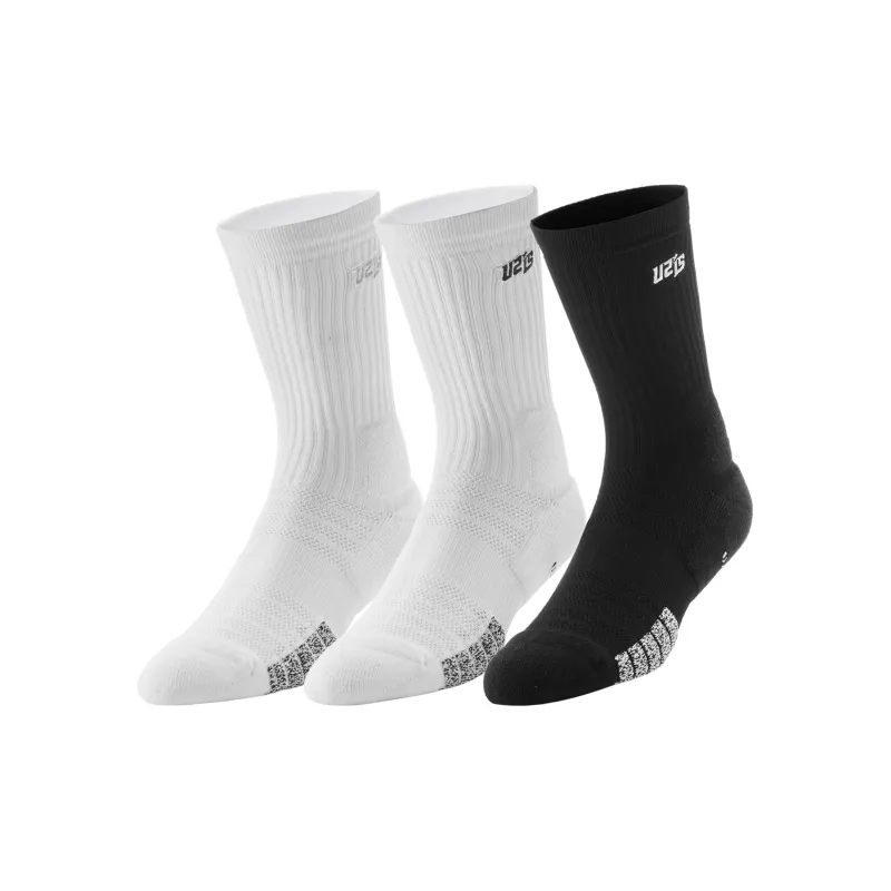 UZIS Basketball Socks Unisex 3 Pack-12