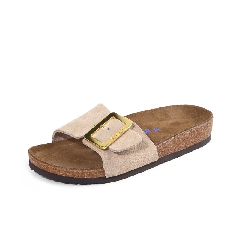 East Garden Works Slip-Resistant Odor-Resistant Slide Slippers Unisex Light Gray-9