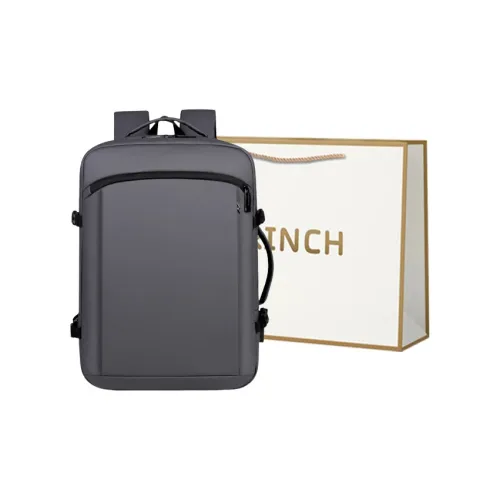 BRINCH Membrana Dermalis Laptop Bag Carry-on Backpack Regular Men's Gray/Black