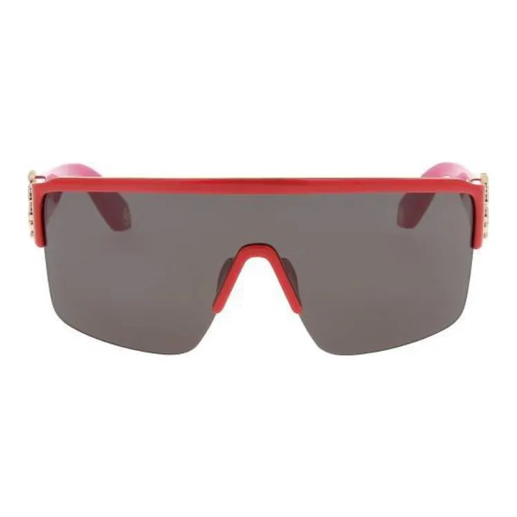 Roberto Cavalli Irregular Shape Sunglasses Unisex Red-1