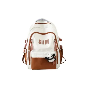 North Pack Nylon Backpack Unisex Black/Red/Green/Blue/Brown