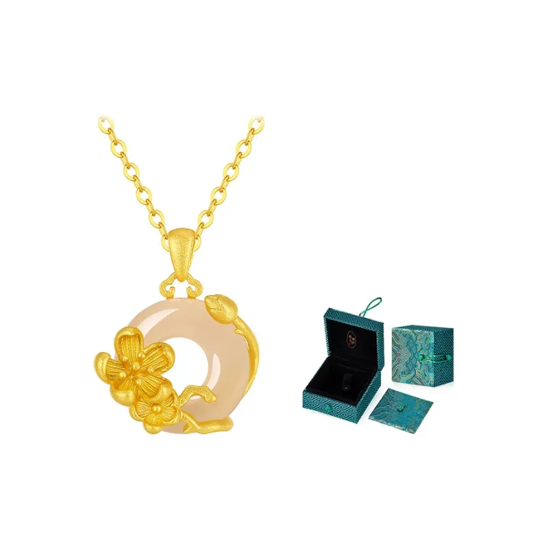 MAMADESHOUHU Chalcedony Jade Necklaces Women's-1