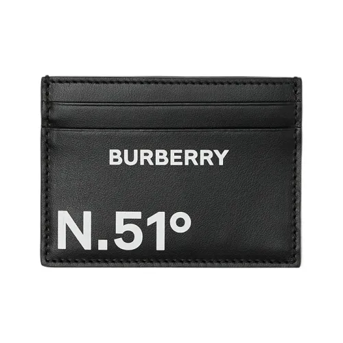 Burberry Coordinates Print Card Holder Black