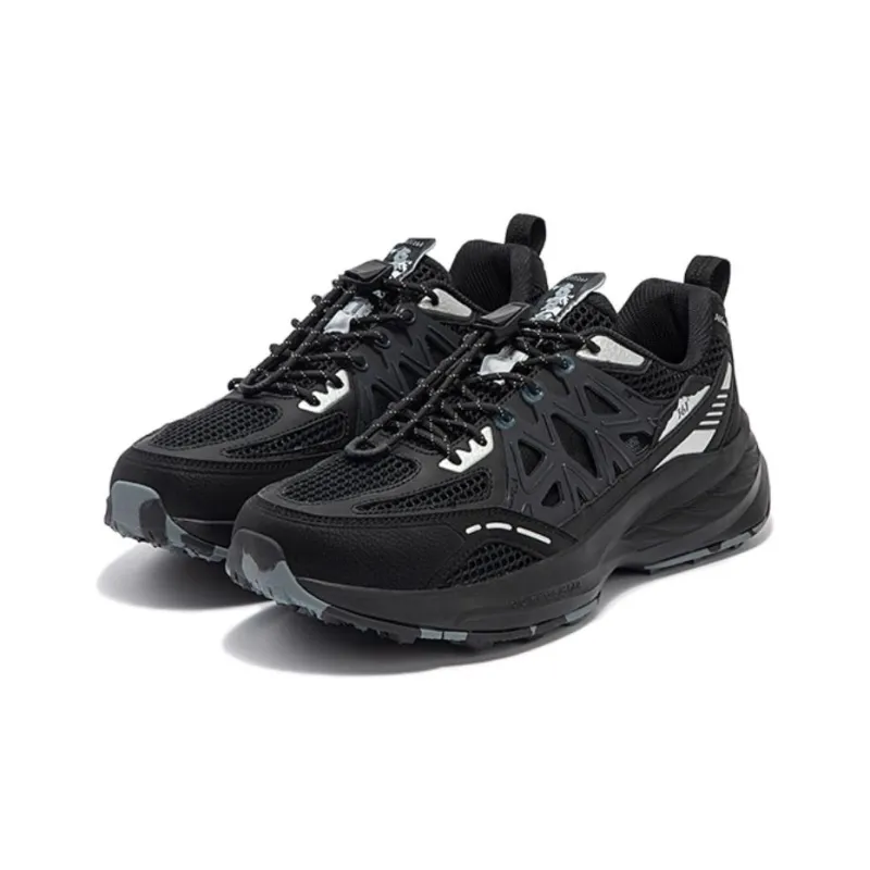 361° Hydrogen Series Anti Slip Wear Resistant Low Top Outdoor Shoes Men's Black Silver-1