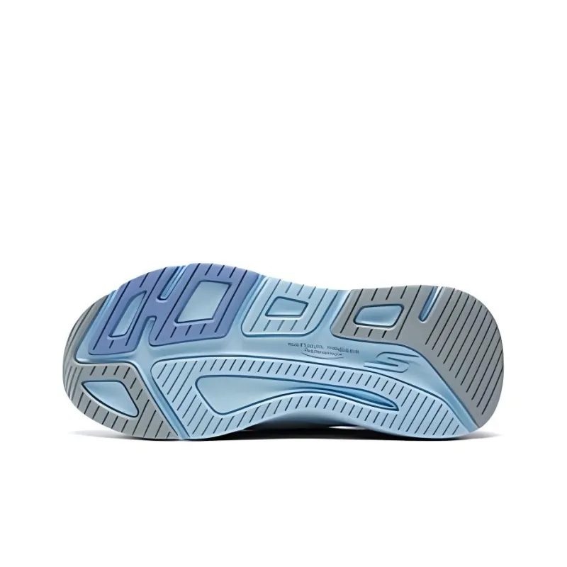 Skechers Max Cushioning Elite 2.0 Cushioned Slip Resistant Low Top Casual Running Shoes Women's Gray Blue-4