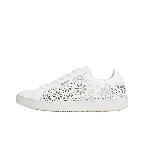 Twinset Laser-cut Leather Sneakers