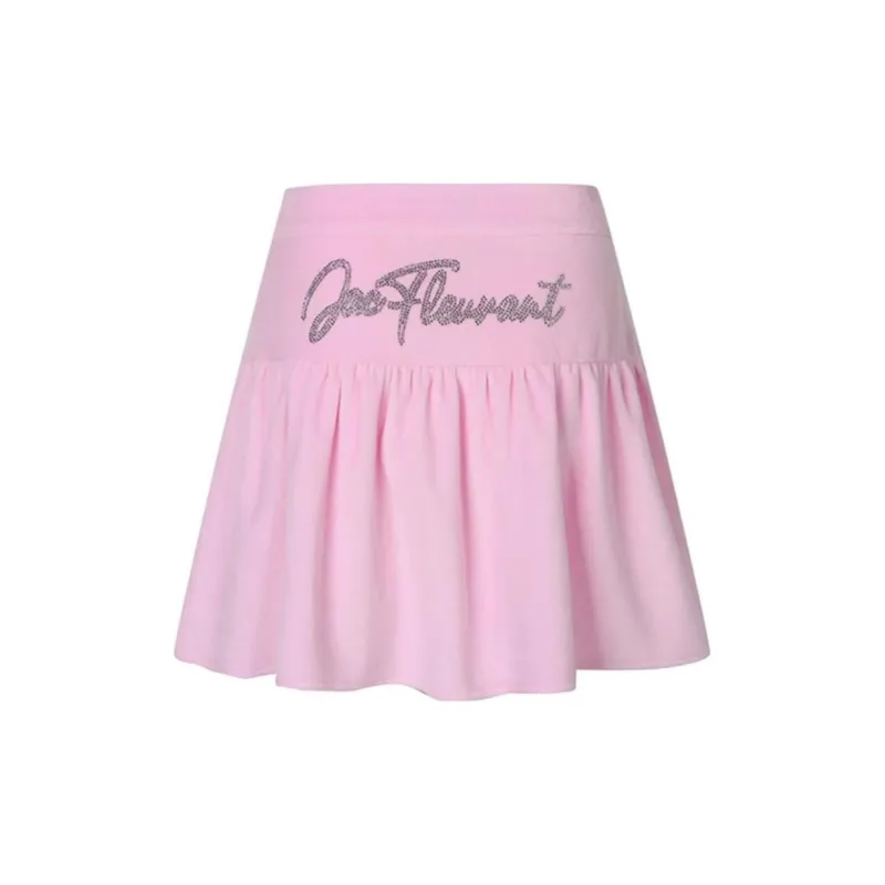 JAC FLEURANT Casual Short Skirts Women's Pink-1