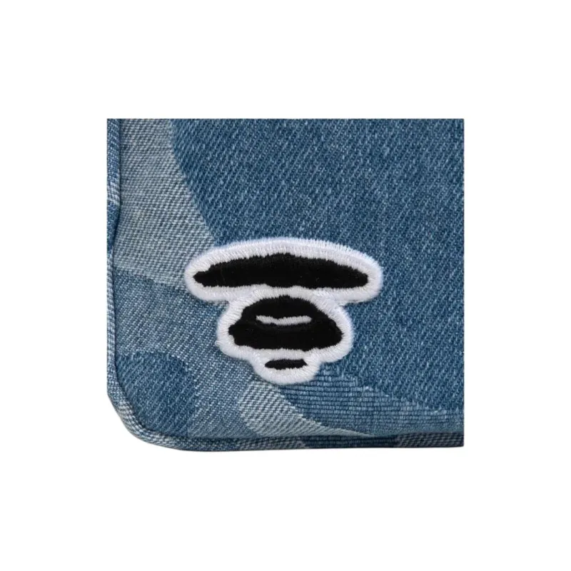 Aape Fabric Shoulder Bag Regular Men's Blue-3