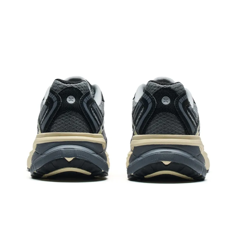 XTEP Little Basque Lightweight Coverage Low Top Casual Shoes Men's Smoke Gray-3