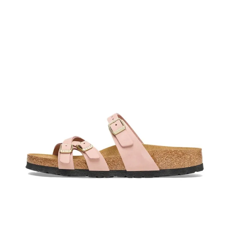 Birkenstock Mayari Leather Slides-0