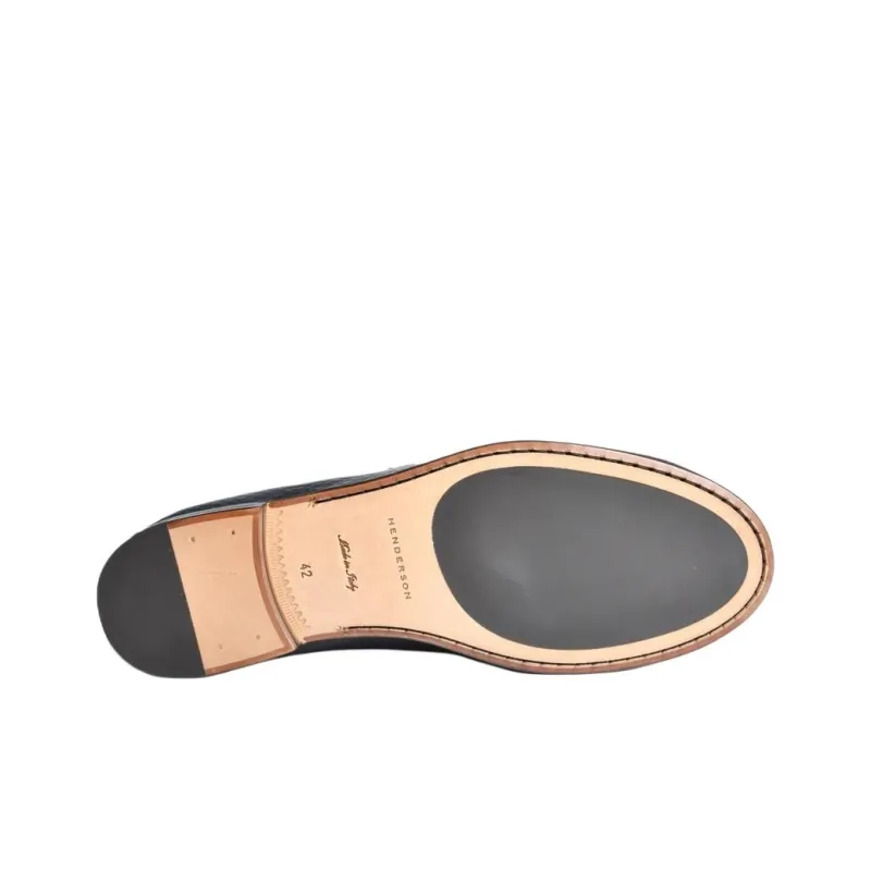 Henderson Baracco Penny-slot Suede Loafers-4