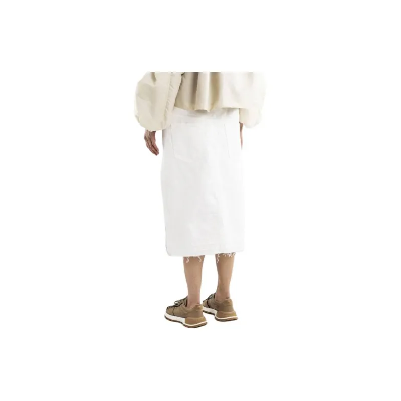 Sacai Casual Long Skirts Women's White-1