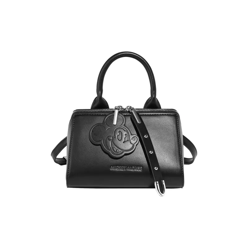 Disney Mickey Series PU Handbag Shoulder Bag Crossbody Bag Regular Women's Black/Ecru-2