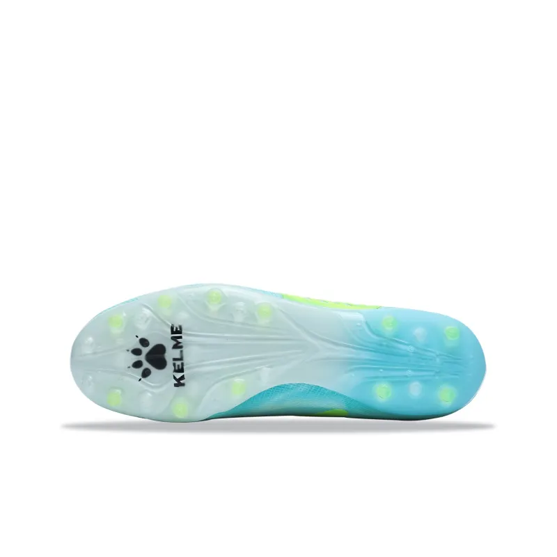 KELME Speed Electric 3.0 MG Rubber Short Studs Anti Slip Wear Resistant Soccer Shoes Men's Sub Aqua Green-4