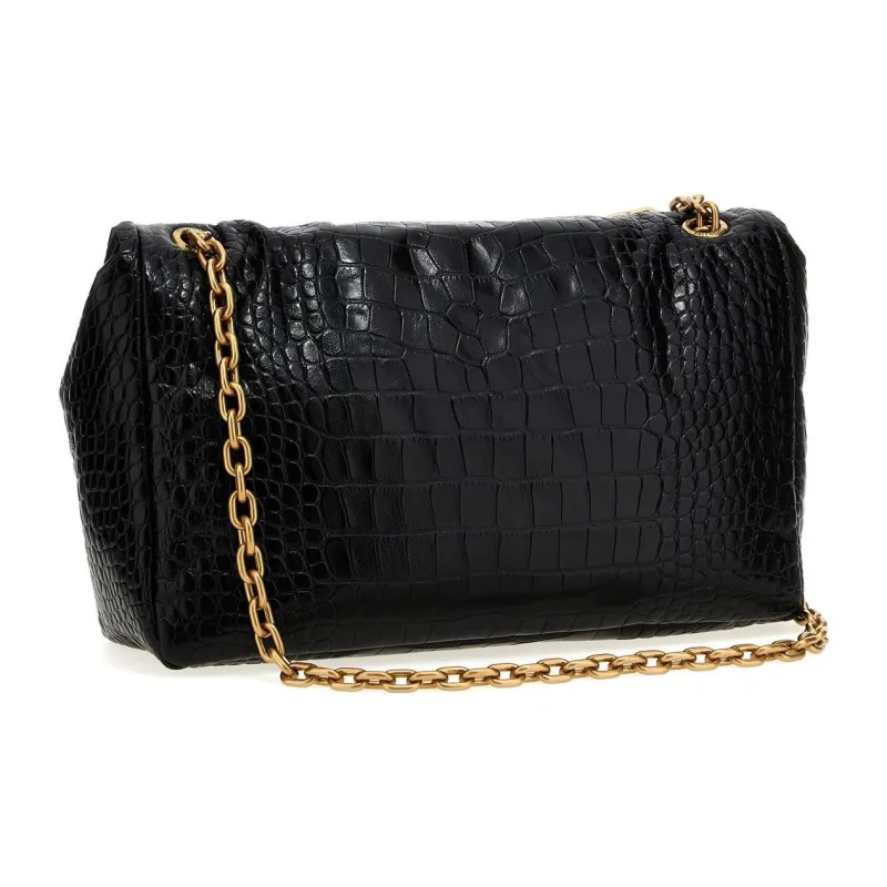 Balenciaga Monaco Bb Logo Embossed Shoulder Bag-1