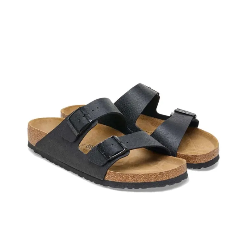 Birkenstock Arizona Slide Slippers Unisex Black Regular-3