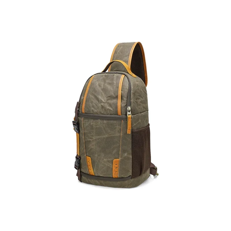 TTaG．baG Batik Canvas Crossbody Bag Unisex-7