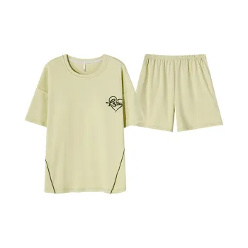 CAIHENGTONG Pajama Set Unisex Mint Green